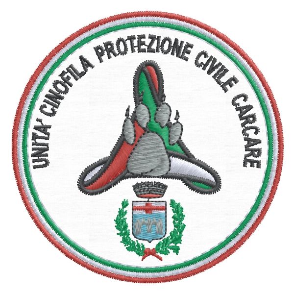 Patch PROTEZIONE CIVILE Comune CARCARE (SV)
