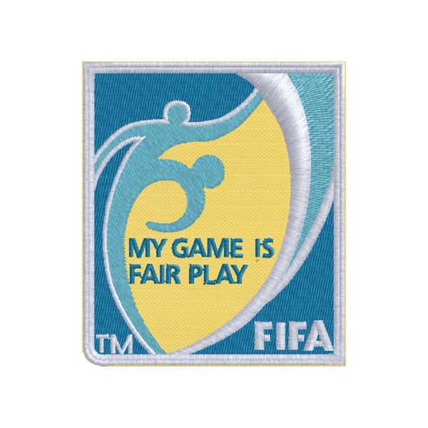 Patch ricamato FIFA My game is Fair play  Cod.20170605_A