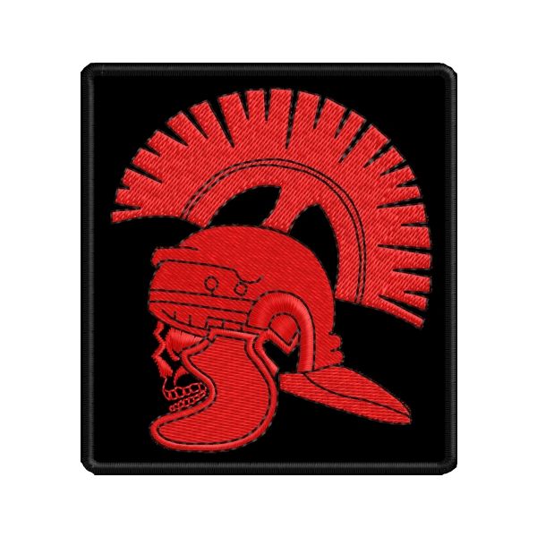 Patch ricamato guardia con elmo cm. 7 x 7,8  Cod.20170718_A