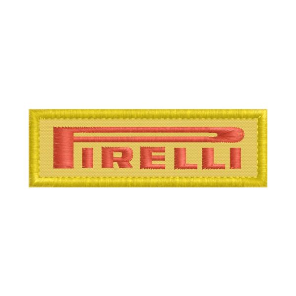 Patch ricamata Logo PIRELLI 