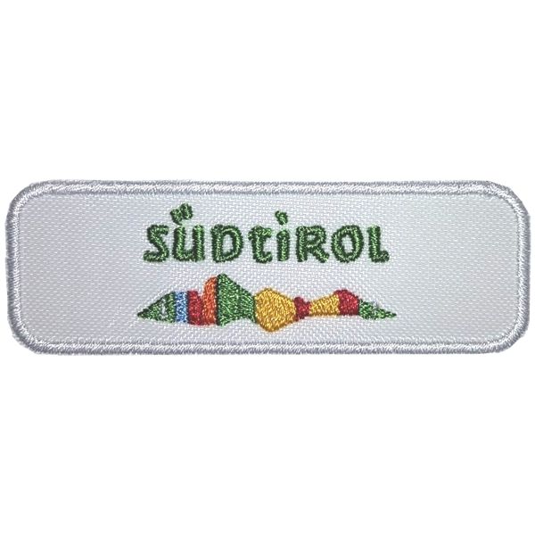 Patch ricamata Logo Sudtirol cm.7,5  senza VELCRO
