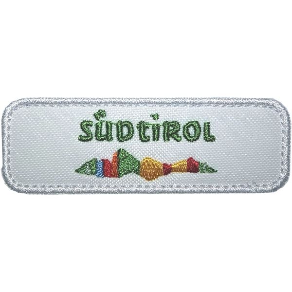 Patch ricamata Logo Sudtirol cm.7,5  senza VELCRO