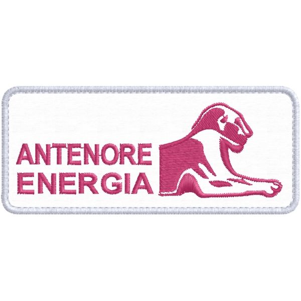 Patch ricamato logo ANTENORE ENERGIA Cod.20170920_A
