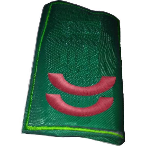 Ambientazione tubolari da spalla Gradi (Prima GUARDIA SCELTA) Cod. 2017NOR30