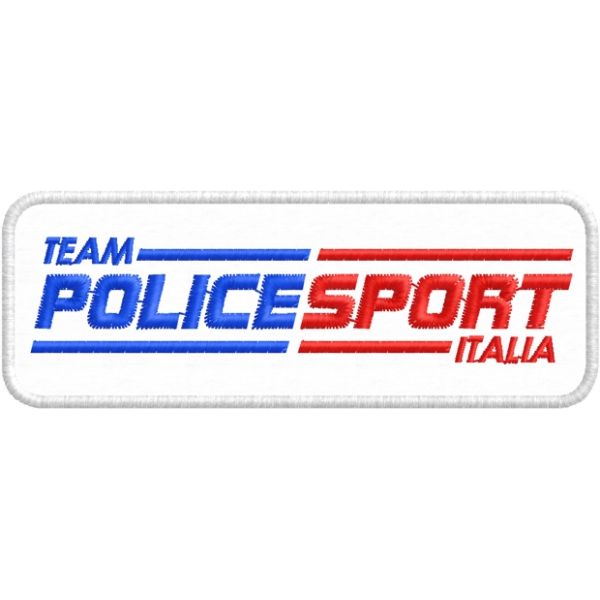 Patch ricamato POLICE SPORT italia Cod.20180123_A