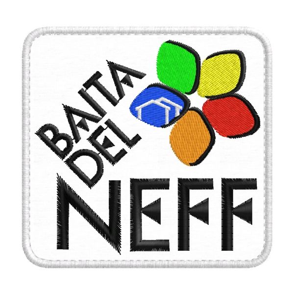 Patch Ricamato logo BAITA DEL NEFF Cod.20180201_A