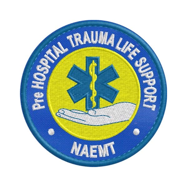 Patch ricamato Pre HOSPITAL TRAUMA LIFE SUPPORT cod.20180421_A