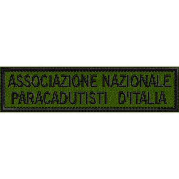 Patch ricamata Associazionale Nazionale Paracadutisti d' Italia Cod.20180523_A