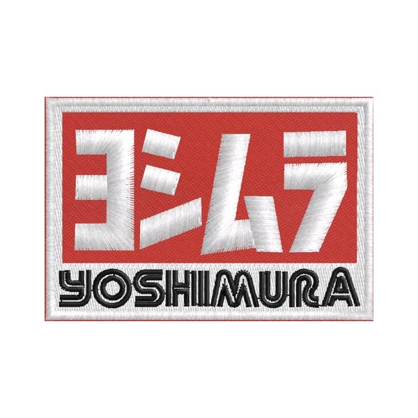 Patch ricamato logo YOSHIMURA  Cod.20180530_A