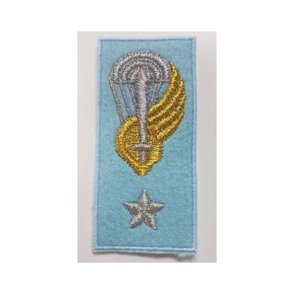 Coppia di  Mostrine ricamate Paracadutisti Anni '60