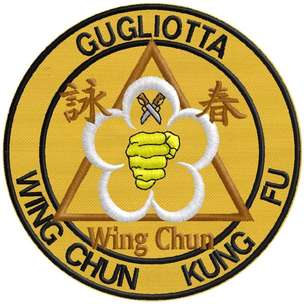 Patch ricamato GUGLIOTTA WING CHUN KUNG FU  Cod.20190218_A