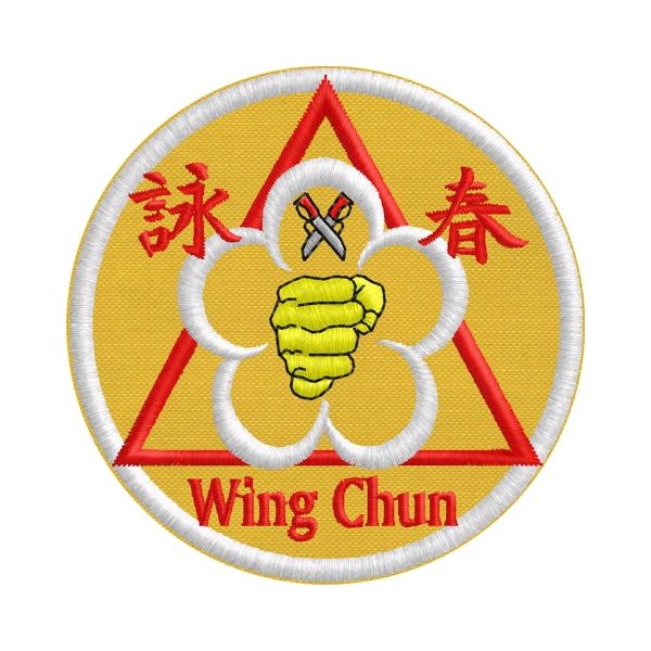 Patch ricamato  WING CHUN  Cod.20190219_A