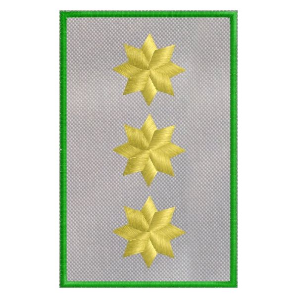 LIDA Gradi su fascia grigia tubolare con 3 stelle Cod. 20190413_B