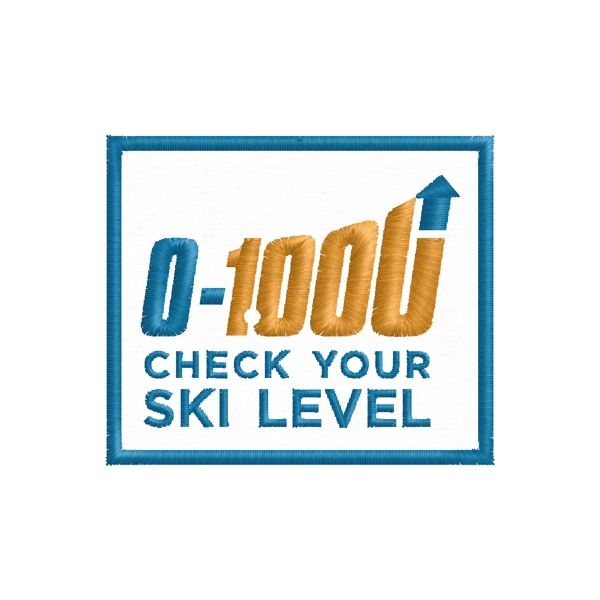 Patch ricamata 0-1000 skylevel 2019 jam Cod.20191008_A