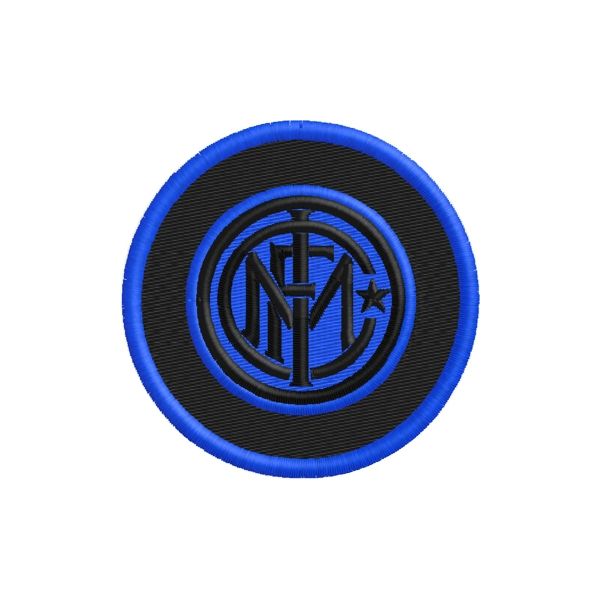 Patch ricamato bicolore INTER diam. cm. 6
