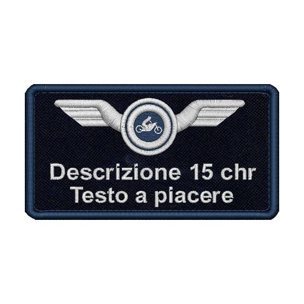 Patch pers. Guida veloce Auto  Cod.20130723_moto