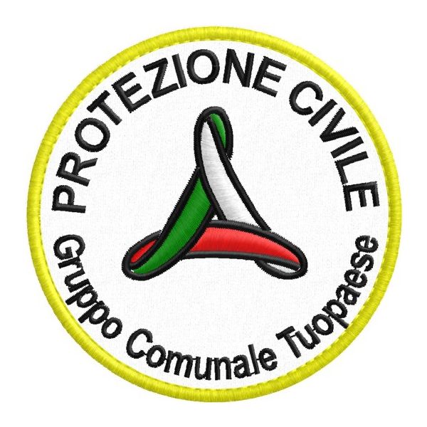 Patch ricamato PROTEZIONE CIVILE