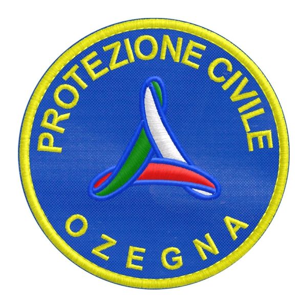 Patch ricamato PROTEZIONE CIVILE