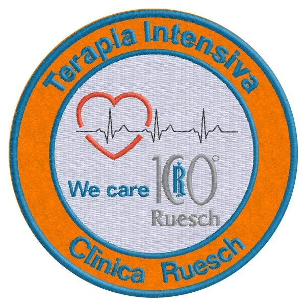 Patch ricamato Terapia Intensiva CLINICA RUESCH cod.20200531_A