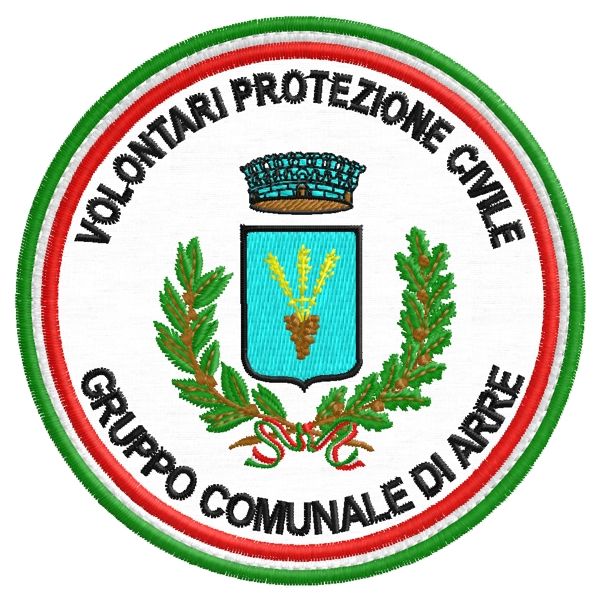 Patch PROTEZIONE CIVILE Comune CANDIANA diam. cm. 10 cod.20190403_A