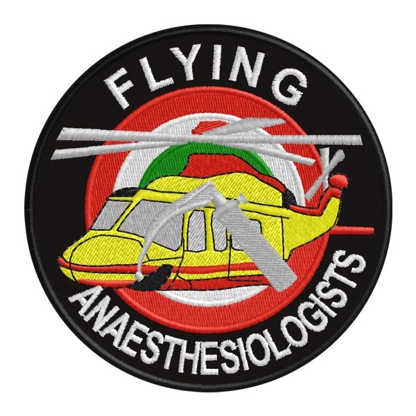 Patch ricamato FLYING ANAESTHESIOLOGISTS 