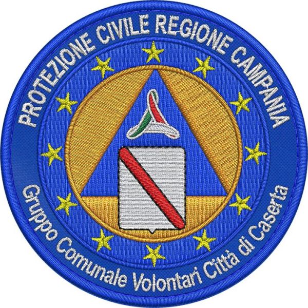 Patch ricamato Gruppo comunale di Caserta