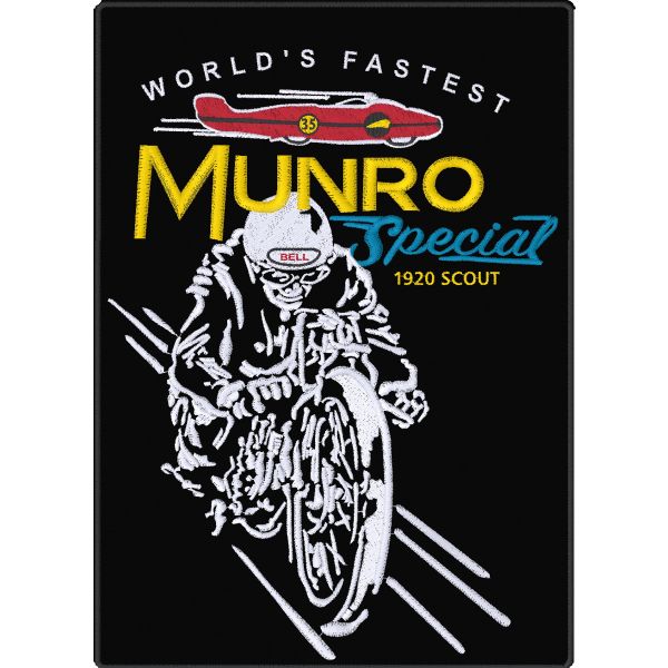 Patch ricamato MUNRO Special 1920 SCOUT cm.27 X 37 di altezza Cod.20210129_A