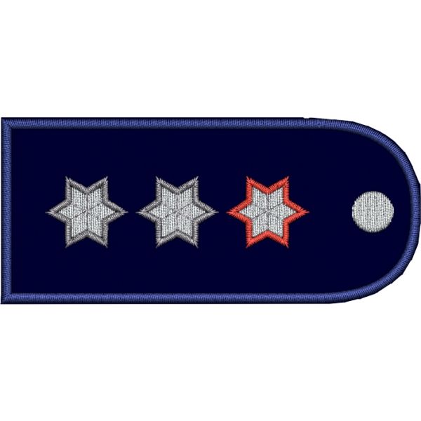 Patch ricamato mezzaluna da spalla COORDINATORE DI SERVIZIO (NAZIONALE) cm. 10 x 4,5 cod. 20210417_A