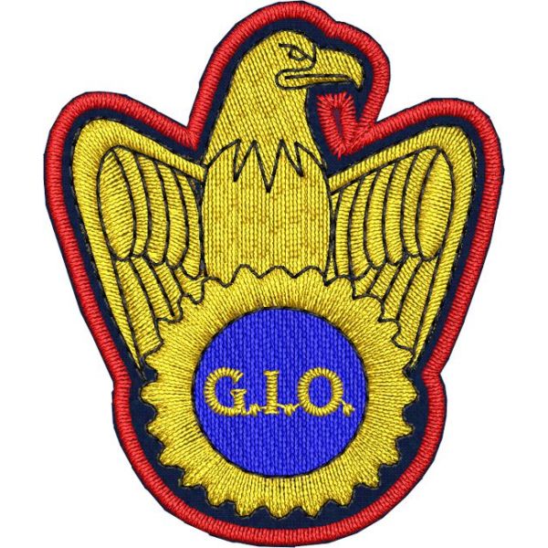 Patch da cappello con aquila in oro AGRIAMBIENTE (G.I.O.)
