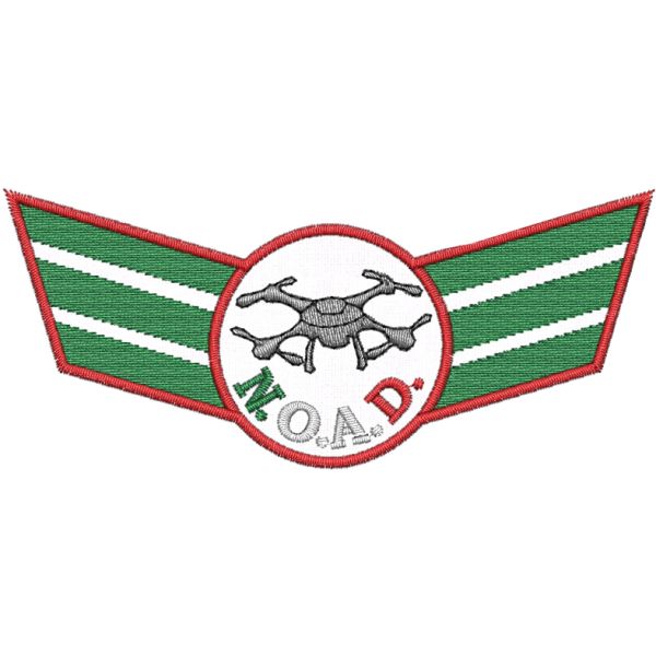Grado da spalla Aereo Drone Nucleo Operativo cm. 10 x 4.5 