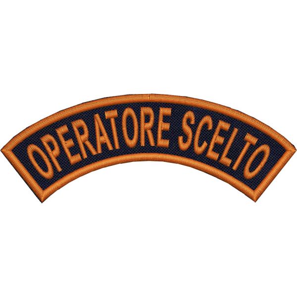 patch ricamate identificativo ruolo protezione civile, coordinatore, capo squadra COORDINATORE