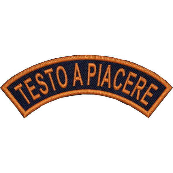 patch ricamate identificativo ruolo protezione civile, coordinatore, capo squadra COORDINATORE
