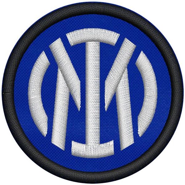 logo inter ricamato stagione 2021-2022