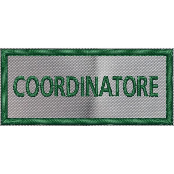 Patch ricamato GUARDIA ITTICA Zoofilia ambientale con selezione incarico