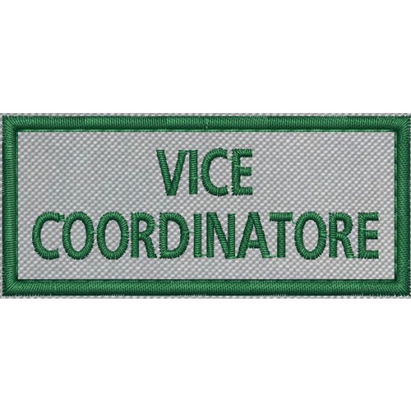 Patch ricamato GUARDIA ITTICA Zoofilia ambientale con selezione incarico