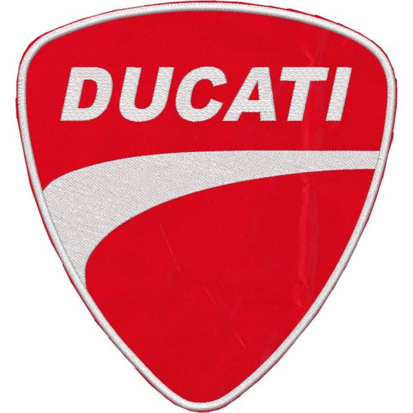 Stemmone DUCATI patch ricamata cm. 20 x 18 