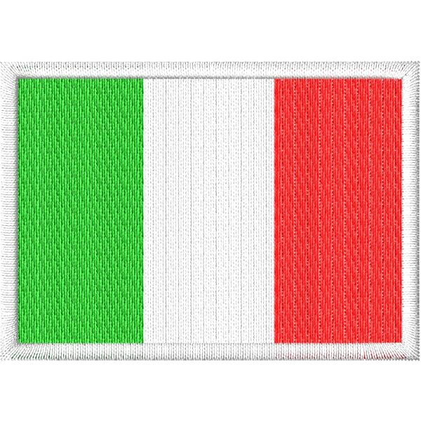 Patch  ricamato ITALIA mm.70x50 