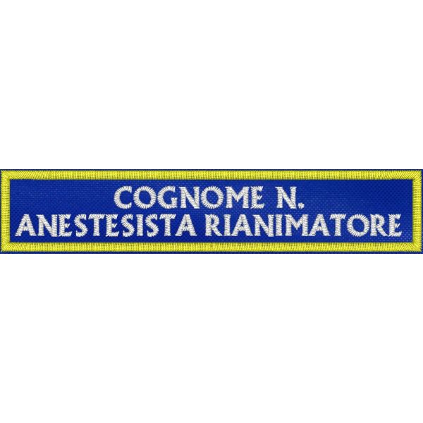 10 x 2  PROTEZIONE CIVILE, identificativo con il proprio nome