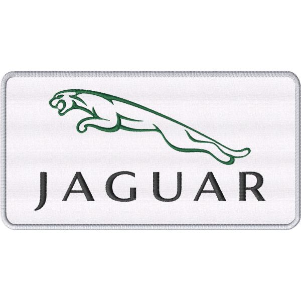 Stemma  ricamato logo  - JAGUAR - cm. 20 x 10 