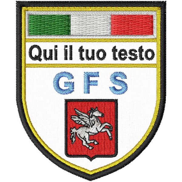 Stemma SCI G.F.S. (TOSCANA) DESCRIZIONE A PIACERE mm. 6 X 5