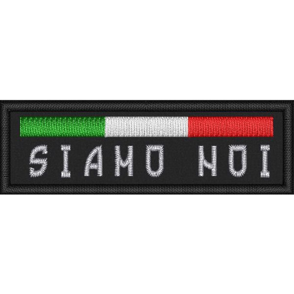 PATHC RICAMATA SU BASE CM. 7, GRAFICA ultras liberi