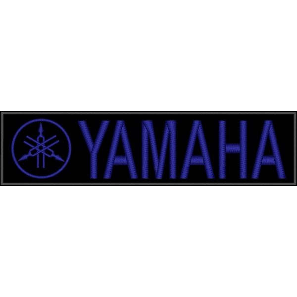 Stemma, Patch ricamato (YAMAHA) su base cm. 20 Cod.20160720_A