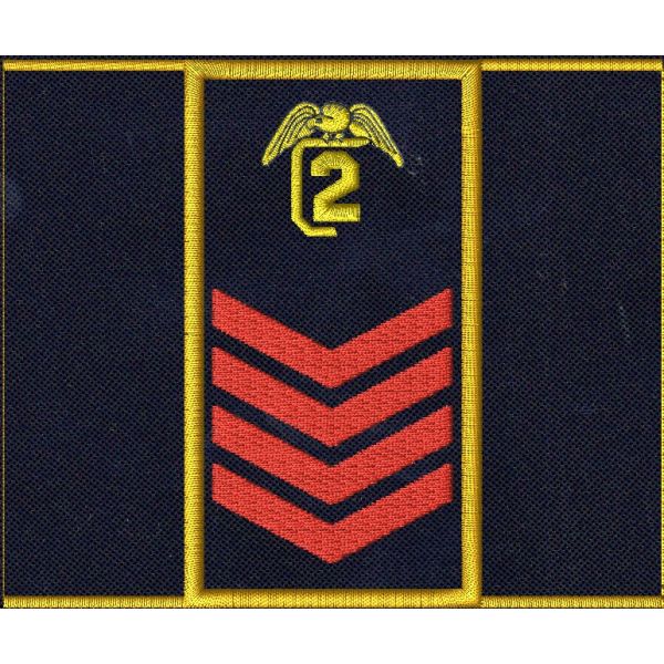 Tubolare incarico "BRIGADIERE" su base blu NAVY confezionato finito 