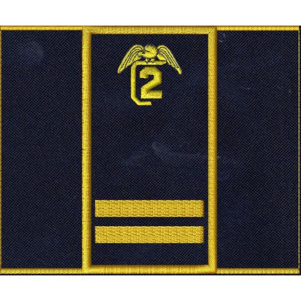 Tubolare incarico "MARESCIALLO CAPO" su base blu NAVY 