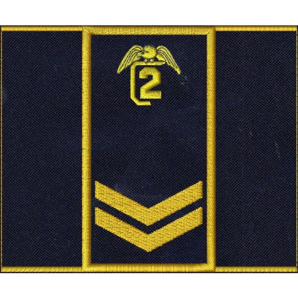 Tubolare incarico "BRIGADIERE" su base blu NAVY confezionato finito 