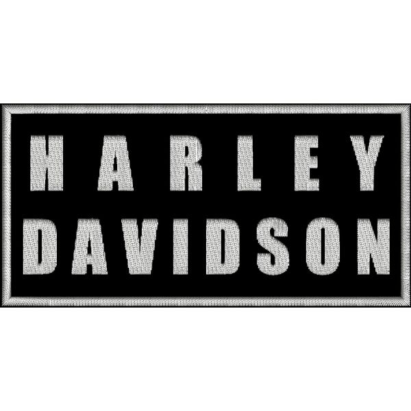 Stemmone ricamato da petto HARLEY DAVIDSON cm. 12 x 6 