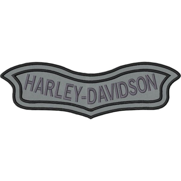 Patch roker HARLEY-DAVIDSON con tessuto nero