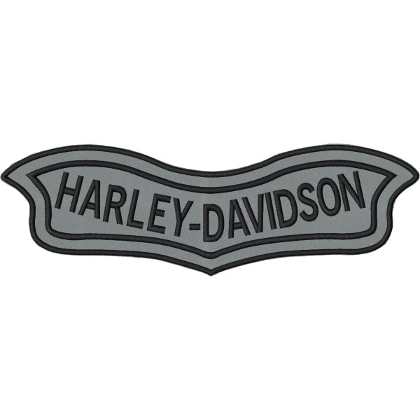 Patch roker HARLEY-DAVIDSON con tessuto nero