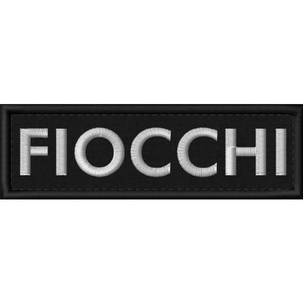 Patch ricamata su base nera Logo PIRELLI cm.11,0  x 3,5 