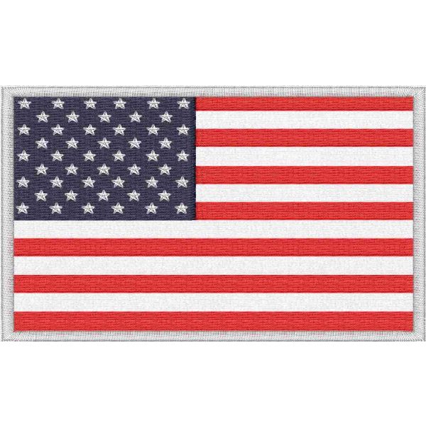 Stemma Bandiera americana mm. 100 x 60 c